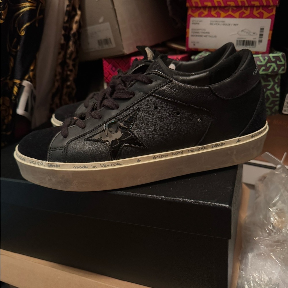Golden Goose Black Star Sneakers